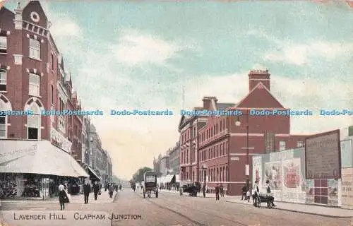 R724845 Clapham Junction Lavender Hill Charles Martin London 1905