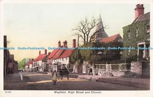 R724821 Mayfield High Street and Church