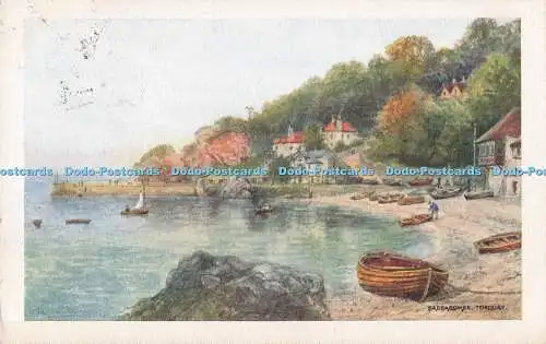 R724634 Babbacombe Torquay J Salmon Sevenoaks England W W Quatremain 1916