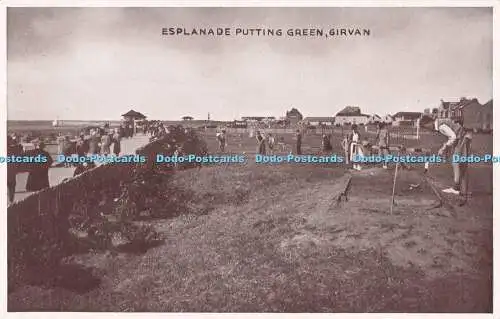 R724602 Girvan Esplanade Putting Green E T W Dennis London Scarborough Phototone