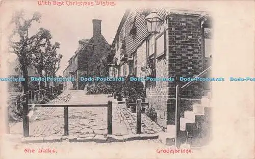 R722457 Groombridge The Walks PM Tunbridge Wells 1903