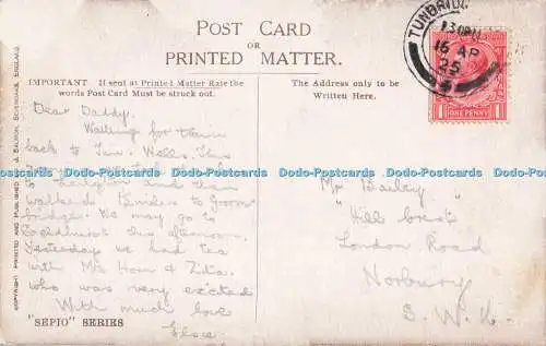 R722452 Groombridge The Walks J Salmon Sevenoaks England 1925