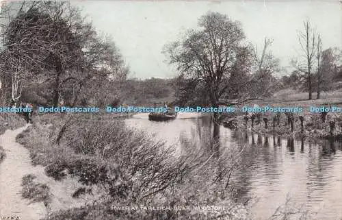 R724526 River at Farleigh Near Maidstone Dainty Series PM Sittingbourne 1905