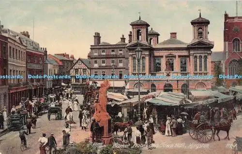 R722426 Kingston Market Place and Town Hall The British Mirror Series