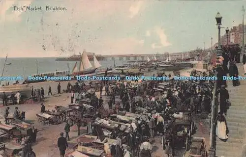 R722393 Brighton Fish Market Stiefel Cash Chemists Pelham Serie 1908