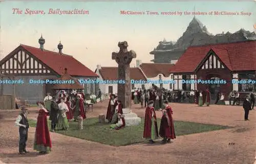 R722389 Ballymaclinton The Square McClinton Town errichtet von den Herstellern von McClin