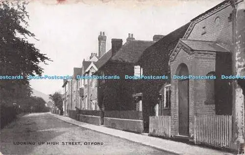 R724550 Otford Looking Up High Street J Salmon Sevenoaks England