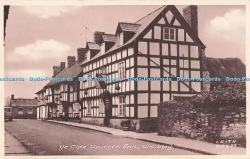 R724586 Weobley Ye Olde Unicorn Inn F Frith Reigate