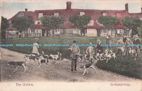 R722413 Groombridge Die Spaziergänge Postkarte 1906