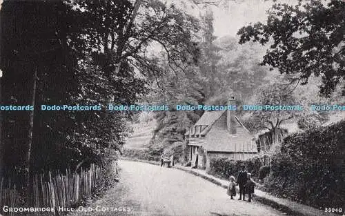 R722462 Groombridge Hill Old Cottages The Photochrom London Tunbridge Wells Excl