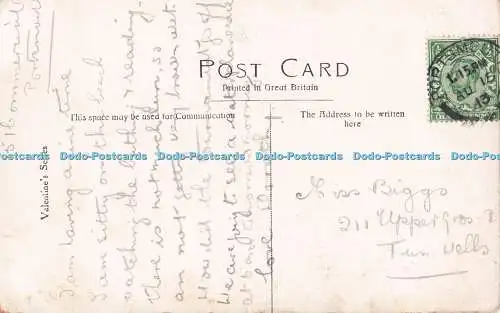 R722428 Portsmouth Dockyard and Harbour Valentine Serie 1913