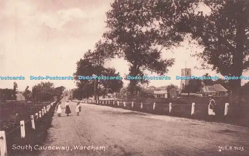 R722359 Wareham South Causeway Postkarte