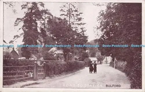 R722285 Bulford Road To Station R R Edwards Salisbury PM Bristol 1923