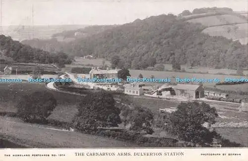 R722293 Dulverton Station The Carnarvon Arms The Homeland Postkarten Nr 101 A Ger