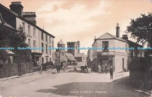 R722197 Towyn High Street R J Williams Stationer