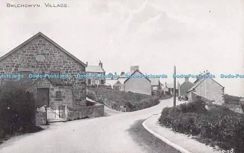 R722200 Bwlchgwyn Village Photochrom A F Jones Post Office