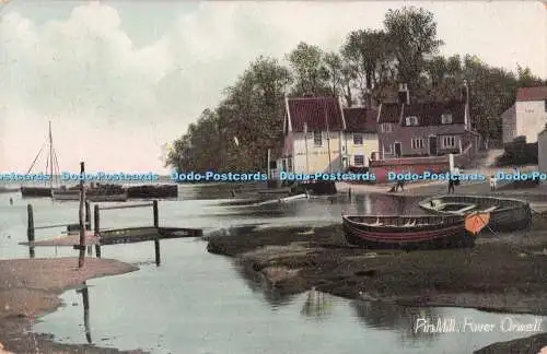 R722205 Pin Mill River Orwell Christchurch Bildpostkarten Naturette Serie