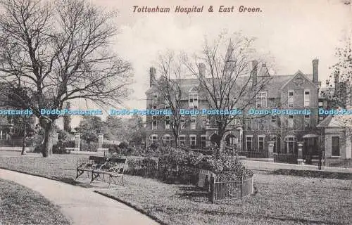 R722381 Tottenham Hospital and East Green Charles Martin London