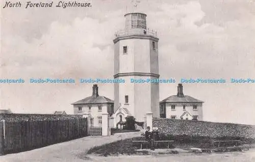 R722228 North Foreland Lighthouse W R The Saxon Series 1906