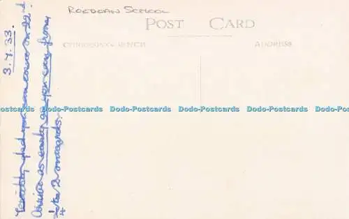 R722123 Postkarte Rödische Schule