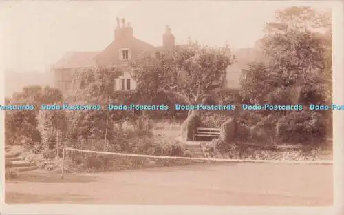 R722050 Ein Blick auf unsere kleine Residenz und unseren Garten mit Blick auf Corndon