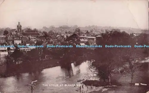 R722055 The Stour at Blandford Hobbs British Made RP 1916
