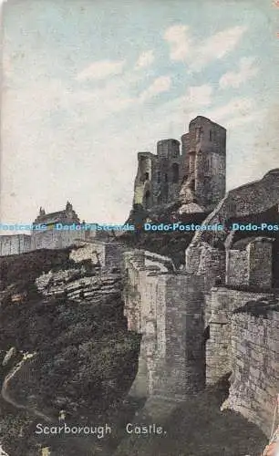 R728523 Scarborough Castle Shurey Diese schöne Serie von Kunst-Postkarten S