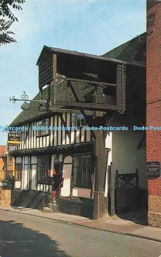 R728533 Woodbridge The Olde Bell and Steelyard Ernest Joyce Norwich Plastichrome