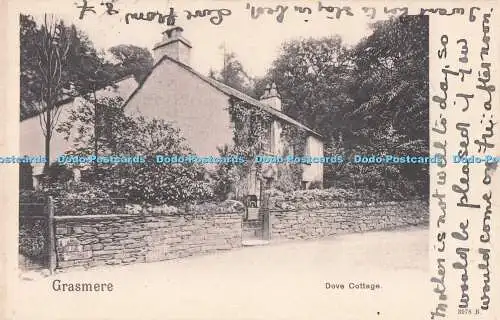 R730571 Grasmere Dove Cottage Peacock PM Southport 1907