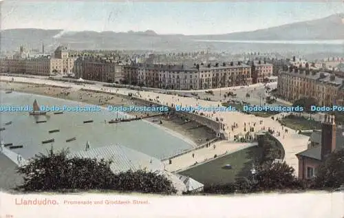 R730693 Llandudno Promenade and Goddaeth Street Peacock