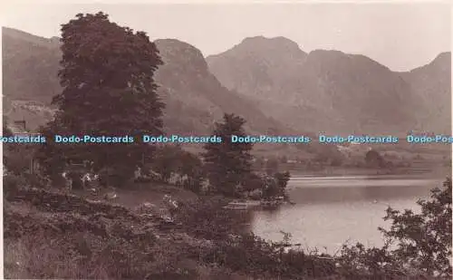 R728679 Blick auf Berg und See Postkarte