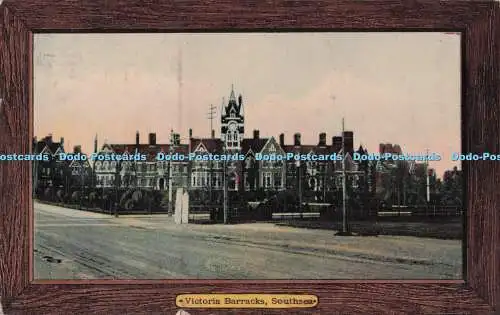 R730842 Southsea Victoria Barracks Spithead Series No 630 PM Portsmouth 1911