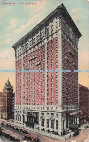 R730907 New York City Hotel Belmont The American News PM Grand Central Sta 1913