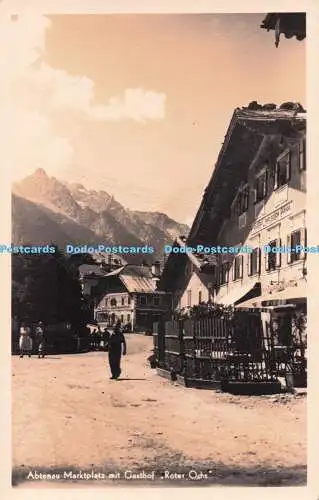 R728906 Abtenau Marktplatz mit Gasthof Roter Ochs C Jurischek