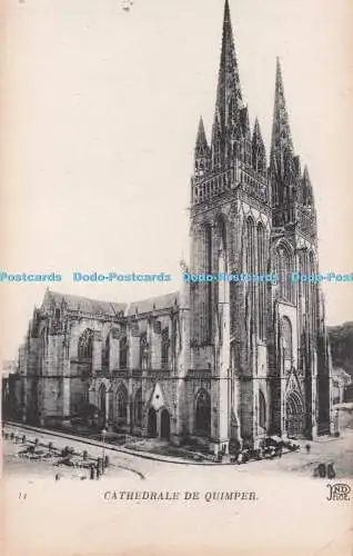 R729021 Cathedrale de Quimper ND Phot Neurdein et Cie Paris