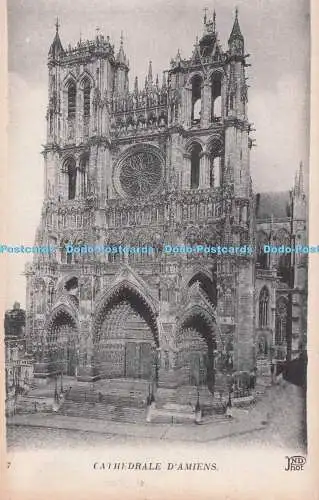 R729027 Cathedrale D Amiens ND Phot Neurdein et Cie Paris