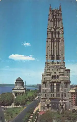 R729099 The Riverside Church and Grant Tomb Nester Map and Guide Corp Plastichro