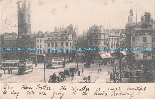 R731227 Bristol Tramways Postkarte 1903