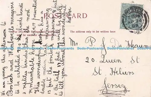 R731228 The Downs and The Sea Walls vom Observatorium PM Bristol 1903