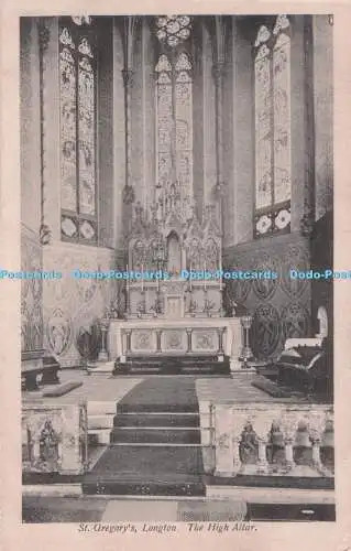 R729246 Longton St Gregory The High Altar