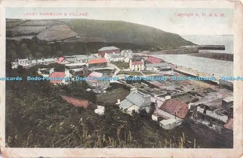 R729247 Laxey Harbour and Village A H and S M