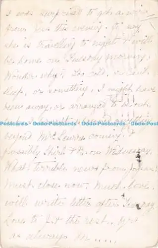 R729257 Postkarte Der Brief 1923