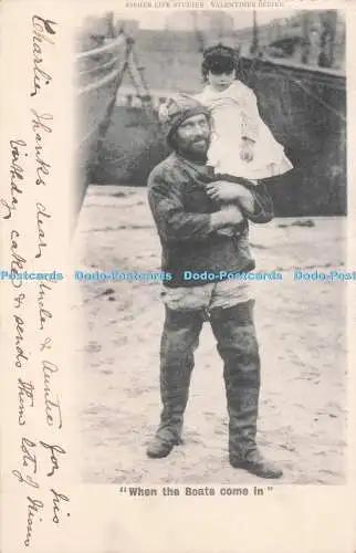 R731275 When The Boats Come In PM Jersey 1903