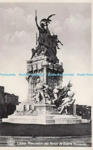 R729296 Lisboa Monumento aos Herois de Guerra Halbinsel G und F