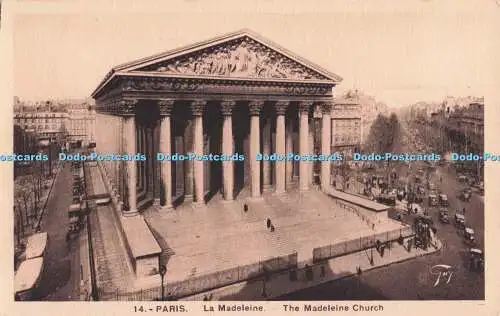 R729304 Paris The Madeleine Church A Leconte