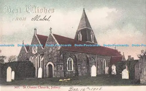R731343 Trikot St Ouens Kirche Albert Smith 1905