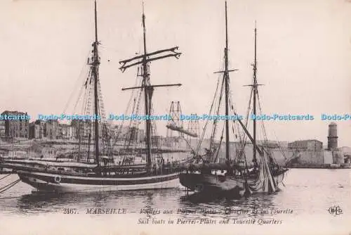 R729329 Marseille Segelboote in Pierres Plates und Tourette Quarters E Le Deley