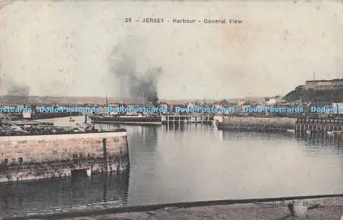 R731356 Jersey Harbour General View 1907