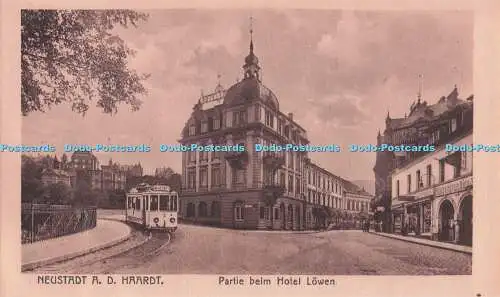 R729343 Neustadt A D Haardt Partie Beim Hotel Lowen Emil Hartmann