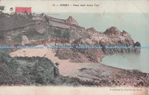 R731388 Jersey View Near Anne Port Geo Barre 1907